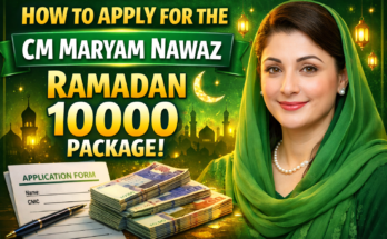 How to Apply for the CM Maryam Nawaz Ramadan 10000 Package